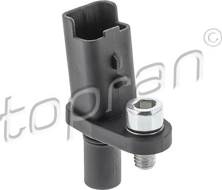 Topran 724 348 - Sensor, revoluciones de la rueda www.parts5.com