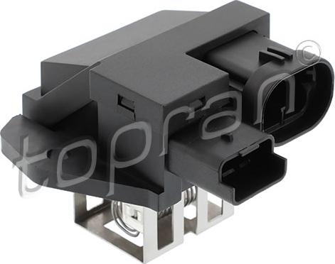 Topran 724 203 - Pre-resistor, electro motor radiator fan www.parts5.com