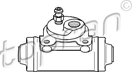 Topran 720 978 - Wheel Brake Cylinder www.parts5.com