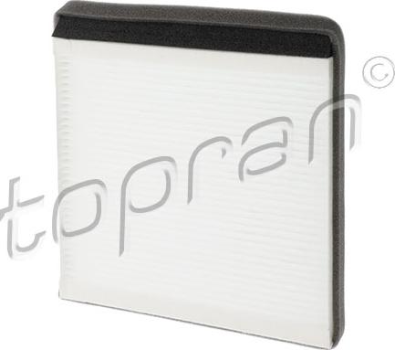 Topran 720 335 - Фильтр воздуха в салоне www.parts5.com