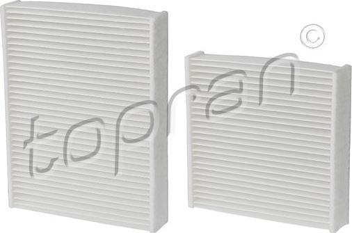 Topran 720 337 - Filter, interior air parts5.com