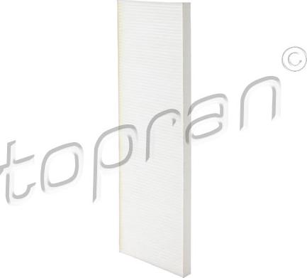 Topran 720 288 - Filtre, kabin havası www.parts5.com