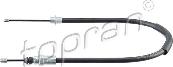 Topran 721 656 - Cable de accionamiento, freno de estacionamiento www.parts5.com