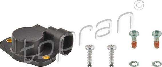 Topran 721 626 - Sensor, posición mariposa www.parts5.com