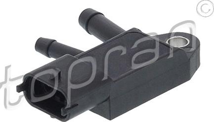 Topran 723 552 - Sensor, exhaust pressure www.parts5.com