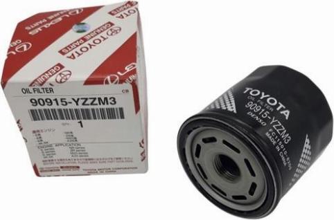 TOYOTA 90915-YZZM3 - Olajszűrő www.parts5.com