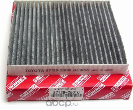 TOYOTA 87139-26010 - Filter vnútorného priestoru www.parts5.com