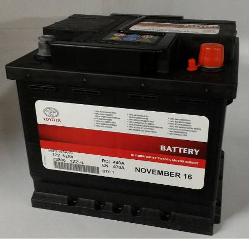 TOYOTA 28800YZZHL - Starter Battery www.parts5.com