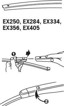 Trico EX405 - Metlica brisalnika stekel parts5.com