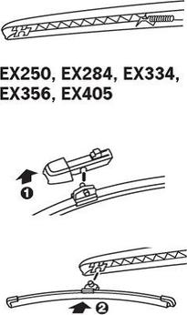 Trico EX405 - Metlica brisalnika stekel parts5.com