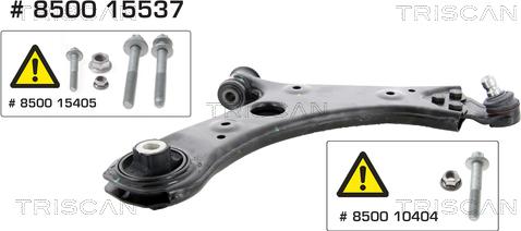 Triscan 8500 15537 - Track Control Arm www.parts5.com