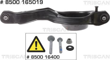 Triscan 8500 165019 - Wahacz, zawieszenie koła www.parts5.com