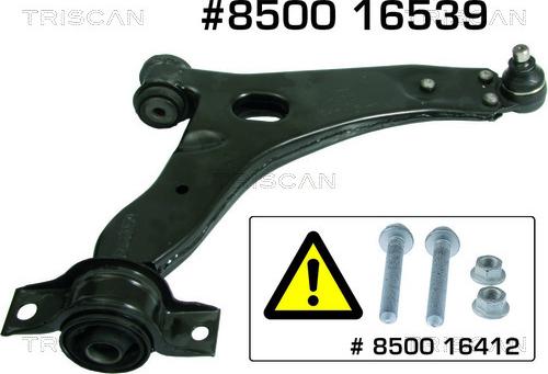 Triscan 8500 16539 - Track Control Arm www.parts5.com