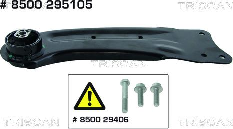 Triscan 8500 295105 - Barra oscilante, suspensión de ruedas www.parts5.com