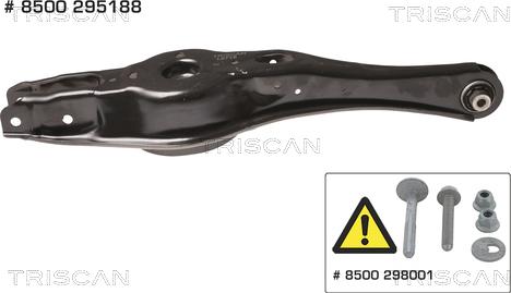 Triscan 8500 295188 - Barra oscilante, suspensión de ruedas www.parts5.com