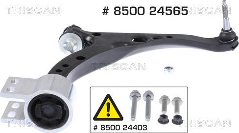 Triscan 8500 24565 - Track Control Arm www.parts5.com