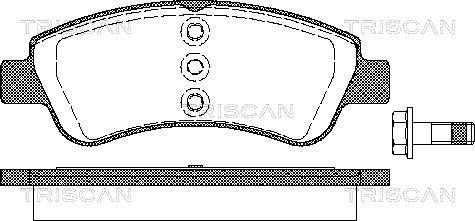 Ferodo FCP1399H - Sada brzdových platničiek kotúčovej brzdy www.parts5.com