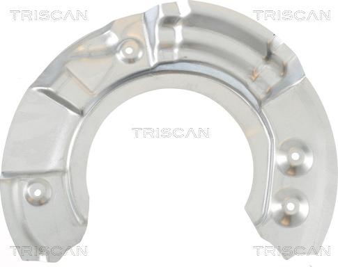 Triscan 8125 11110 - Chapa protectora contra salpicaduras, disco de freno www.parts5.com