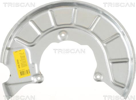 Triscan 8125 29101 - Chapa protectora contra salpicaduras, disco de freno www.parts5.com