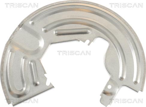 Triscan 8125 25104 - Έλασμα πιτσιλίσματος, δισκόπλακα www.parts5.com