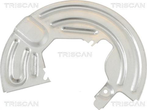 Triscan 8125 25105 - Έλασμα πιτσιλίσματος, δισκόπλακα www.parts5.com