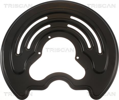 Triscan 8125 25206 - Panel rozbryzgiwujący, tarcza hamulcowa www.parts5.com