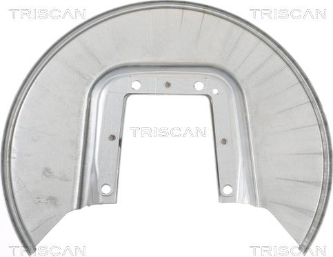 Triscan 8125 28202 - Chapa protectora contra salpicaduras, disco de freno parts5.com