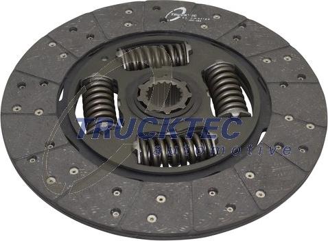 Trucktec Automotive 01.23.168 - Clutch Disc www.parts5.com