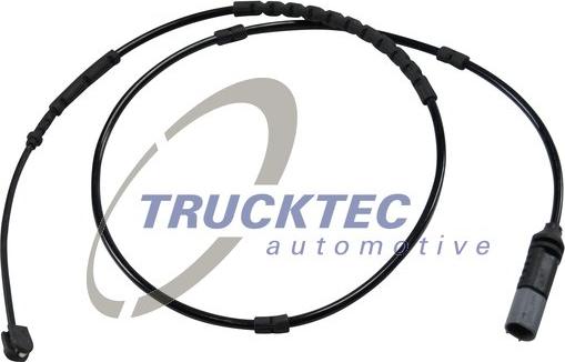 Trucktec Automotive 08.34.186 - Senzor de avertizare,uzura placute de frana www.parts5.com