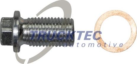 Trucktec Automotive 02.43.264 - Zaporni vijak, korito za ulje www.parts5.com