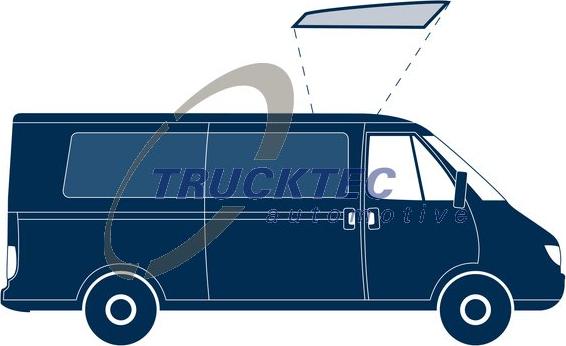 Trucktec Automotive 02.54.056 - Seal, sunroof parts5.com