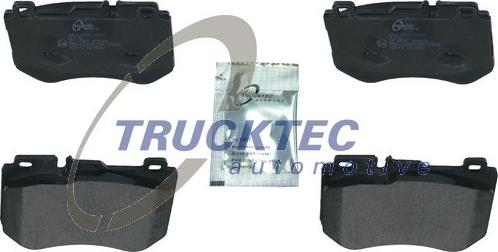 Trucktec Automotive 02.35.520 - Set placute frana,frana disc www.parts5.com