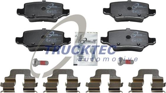 Trucktec Automotive 02.35.147 - Σετ τακάκια, δισκόφρενα www.parts5.com