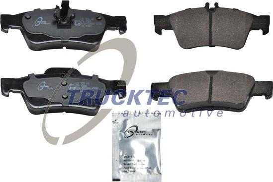 Trucktec Automotive 02.35.115 - Тормозные колодки, дисковые, комплект www.parts5.com