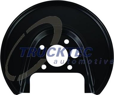 Trucktec Automotive 07.35.296 - Splash Panel, guard, brake disc www.parts5.com