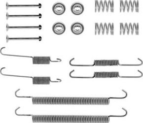 Trusting 906.0 - Set accesorii, sabot de frana www.parts5.com