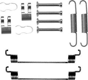 Trusting 915.0 - Sada příslušenství, brzdové čelisti www.parts5.com