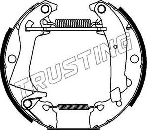 Trusting 641.0 - Garnitura zavorne celjusti www.parts5.com