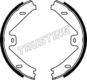 Trusting 052.137 - Комплект тормозов, ручник, парковка www.parts5.com