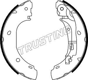 Trusting 034.106 - Brake Shoe Set www.parts5.com