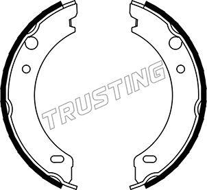 Trusting 127.271 - Brake Shoe Set, parking brake www.parts5.com