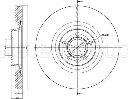 Trusting DF993 - Brake Disc www.parts5.com