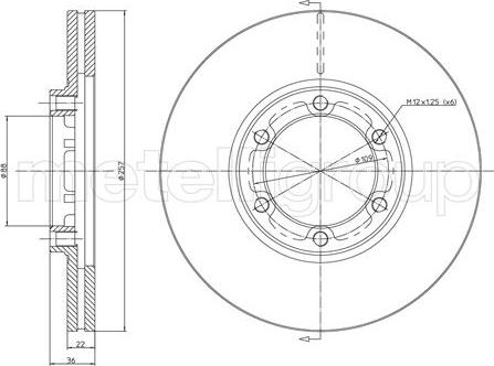 Maxgear 19-2635 - Disc frana www.parts5.com