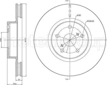 Trusting DF423 - Δισκόπλακα www.parts5.com