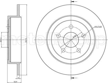 Trusting DF690 - Тормозной диск www.parts5.com