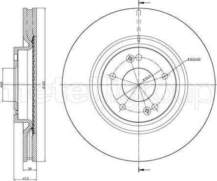 Trusting DF1538 - Disco de freno www.parts5.com