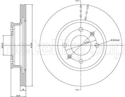 A.B.S. 18024 - Disc frana www.parts5.com