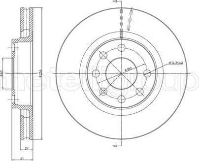 Trusting DF239 - Kočioni disk www.parts5.com