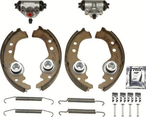 TRW BK1726 - Brake Shoe Set www.parts5.com