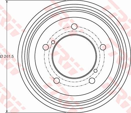 TRW DB4421 - Tambur frana www.parts5.com